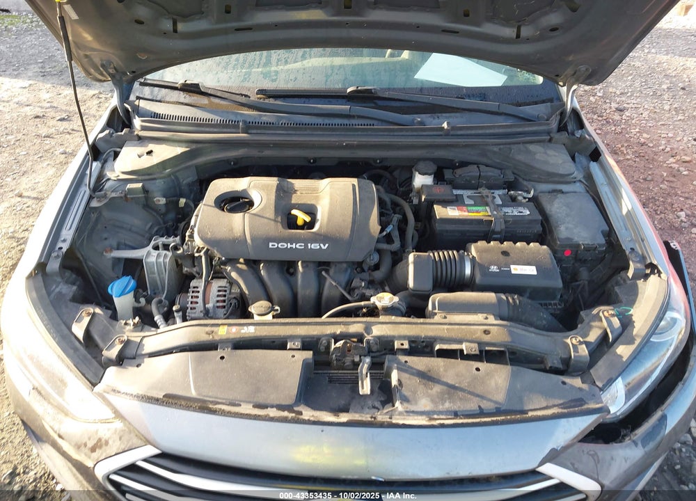2017 HYUNDAI ELANTRA VIN: KMHD74LF9HU110419