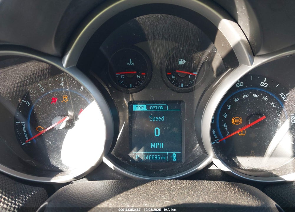 2014 CHEVROLET CRUZE VIN: 1G1PE5SB0E7338811