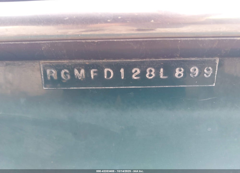 1999 REGAL OTHER VIN: RGMFD128L899