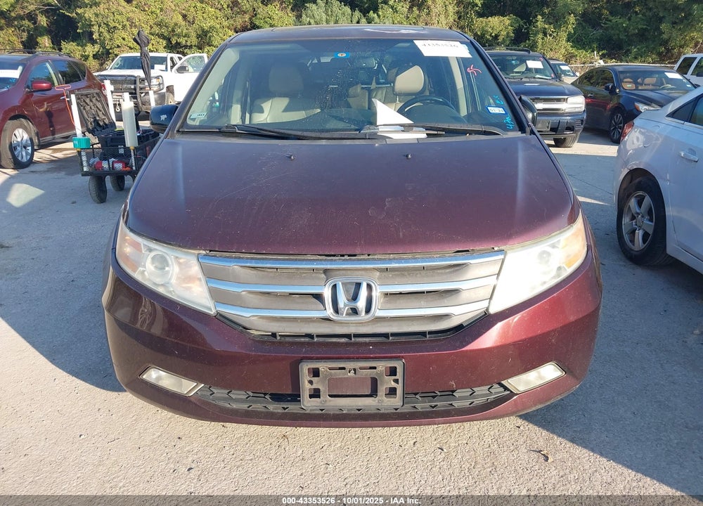 2012 HONDA ODYSSEY EX-L VIN: 5FNRL5H66CB068071