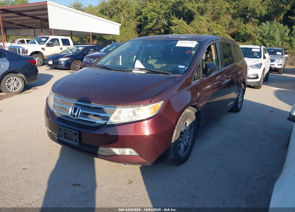 2012 HONDA ODYSSEY EX-L VIN: 5FNRL5H66CB068071