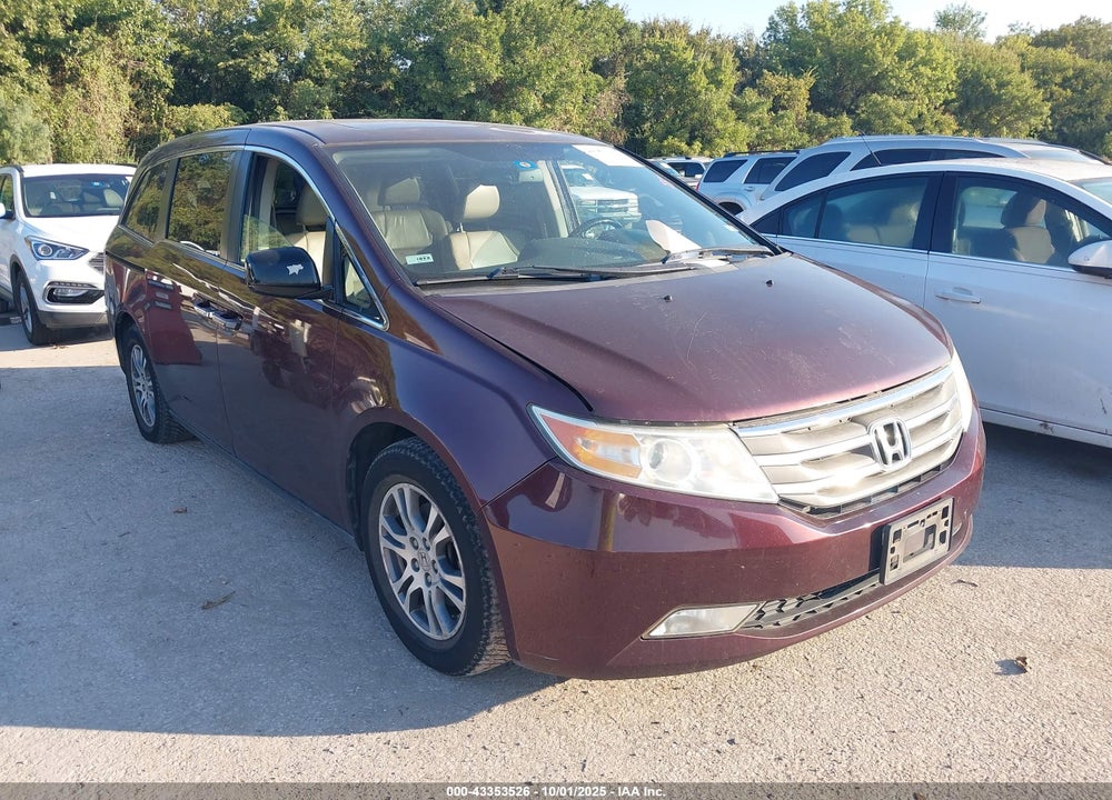 2012 HONDA ODYSSEY EX-L VIN: 5FNRL5H66CB068071