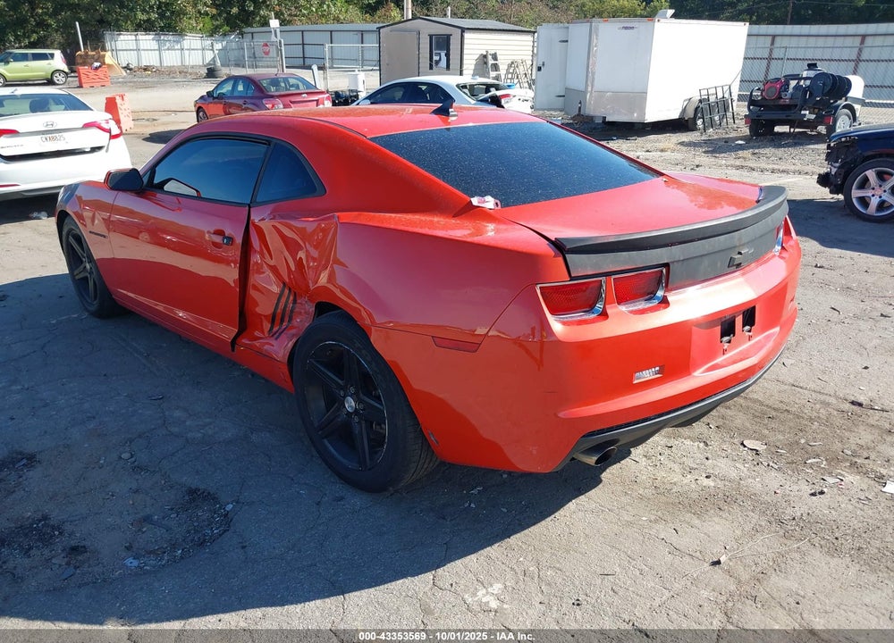 2012 CHEVROLET CAMARO VIN: 2G1FB1E31C9179262