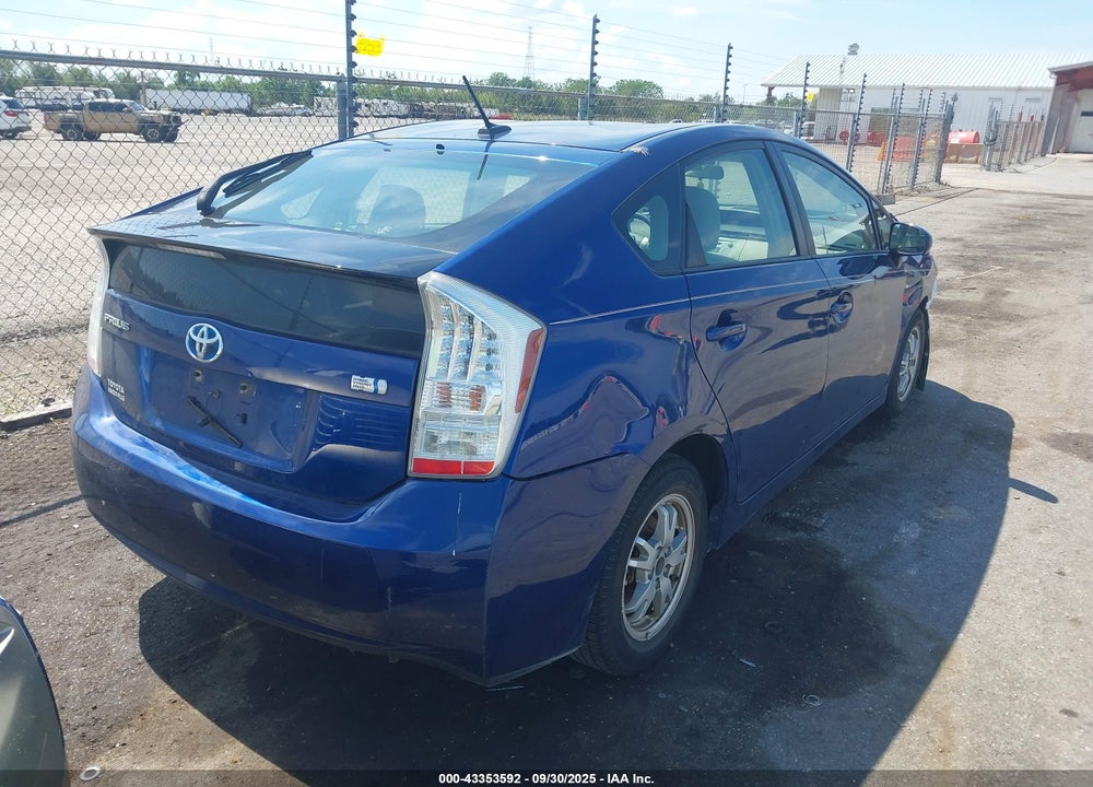 2010 TOYOTA PRIUS II VIN: JTDKN3DU6A0093892