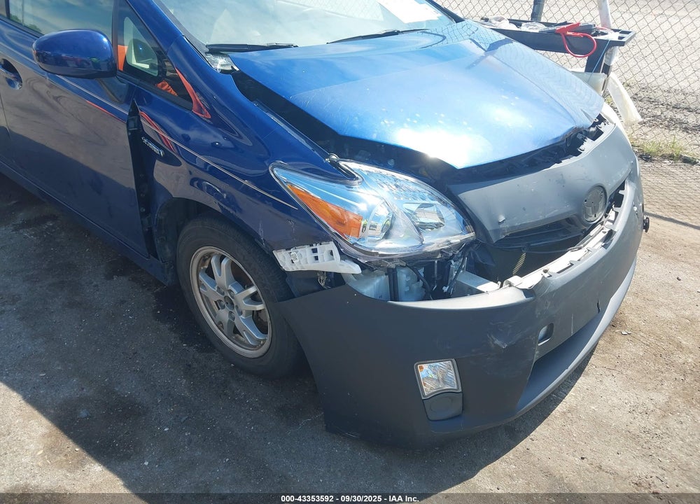 2010 TOYOTA PRIUS II VIN: JTDKN3DU6A0093892