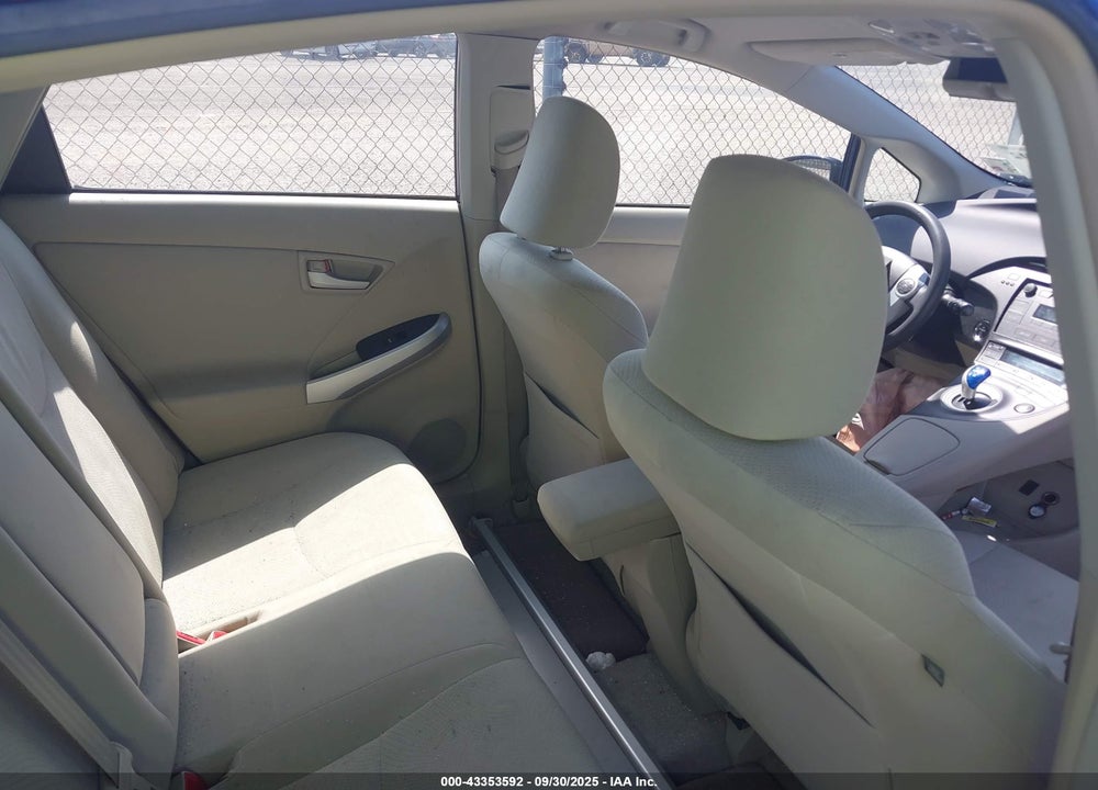 2010 TOYOTA PRIUS II VIN: JTDKN3DU6A0093892
