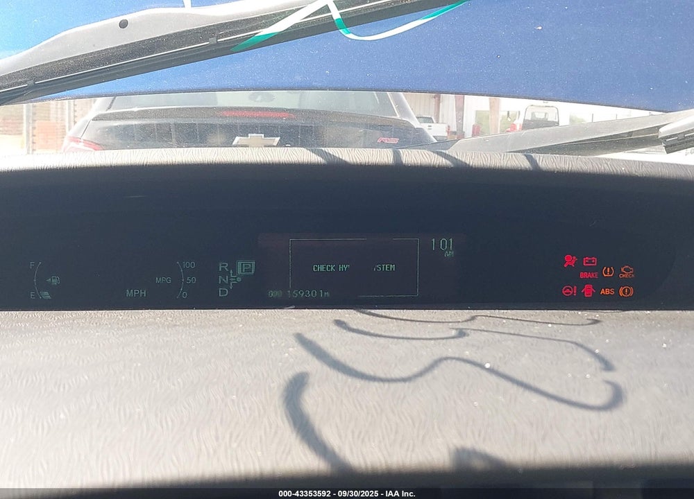 2010 TOYOTA PRIUS II VIN: JTDKN3DU6A0093892