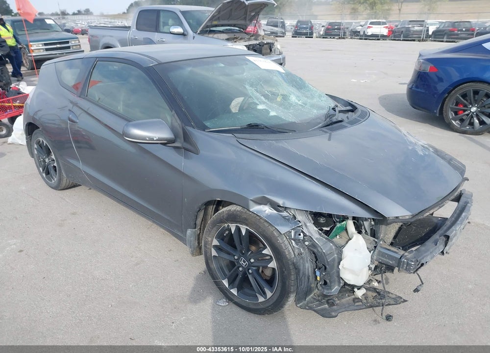 2014 HONDA CR-Z EX VIN: JHMZF1C62ES001687