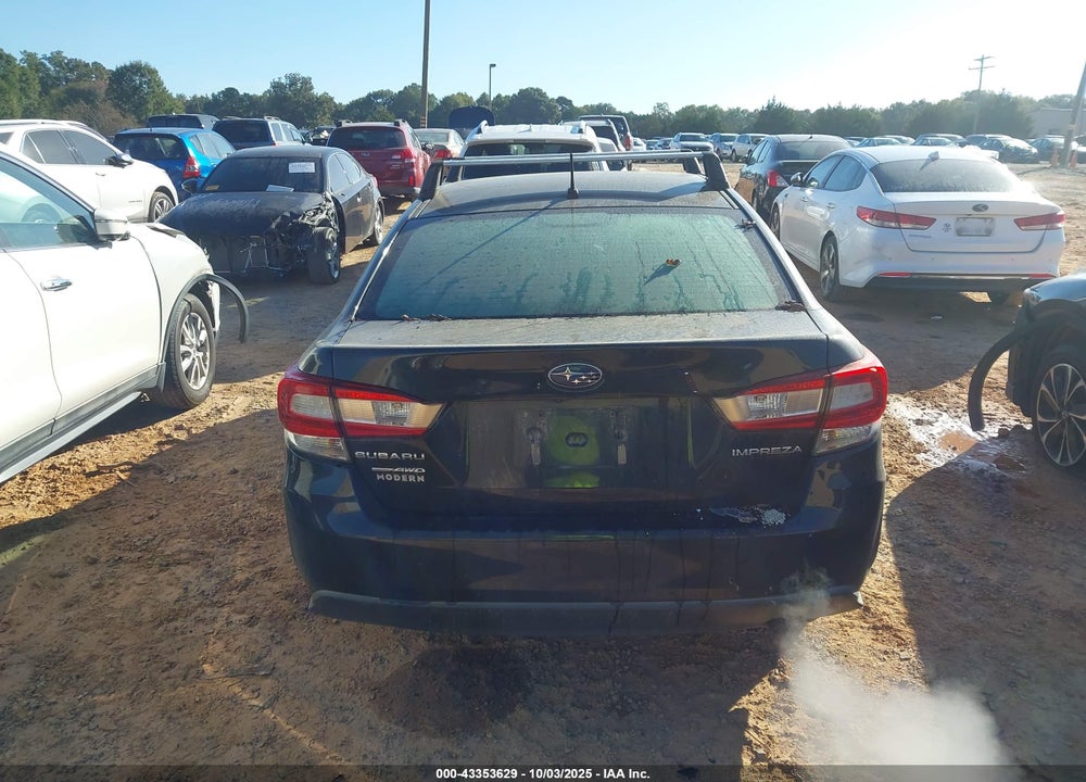 2019 SUBARU IMPREZA VIN: 4S3GKAA66K3614845