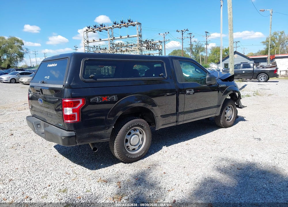 2019 FORD F-150 XL VIN: 1FTMF1EP5KKE40363