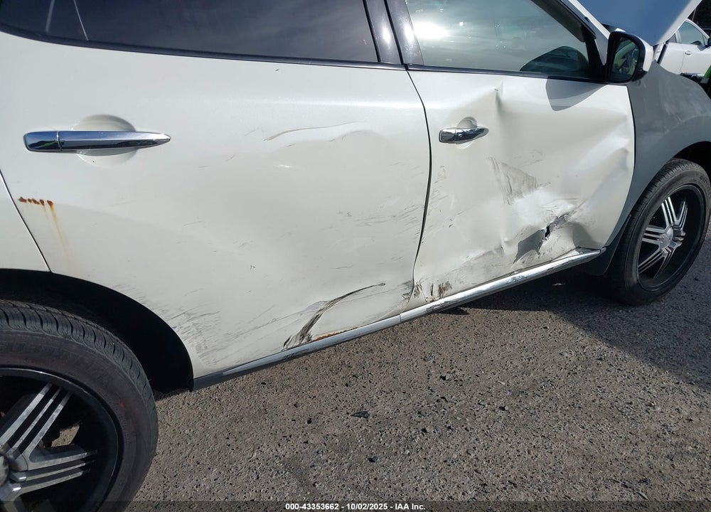 2011 NISSAN MURANO VIN: JN8AZ1MW8BW155611