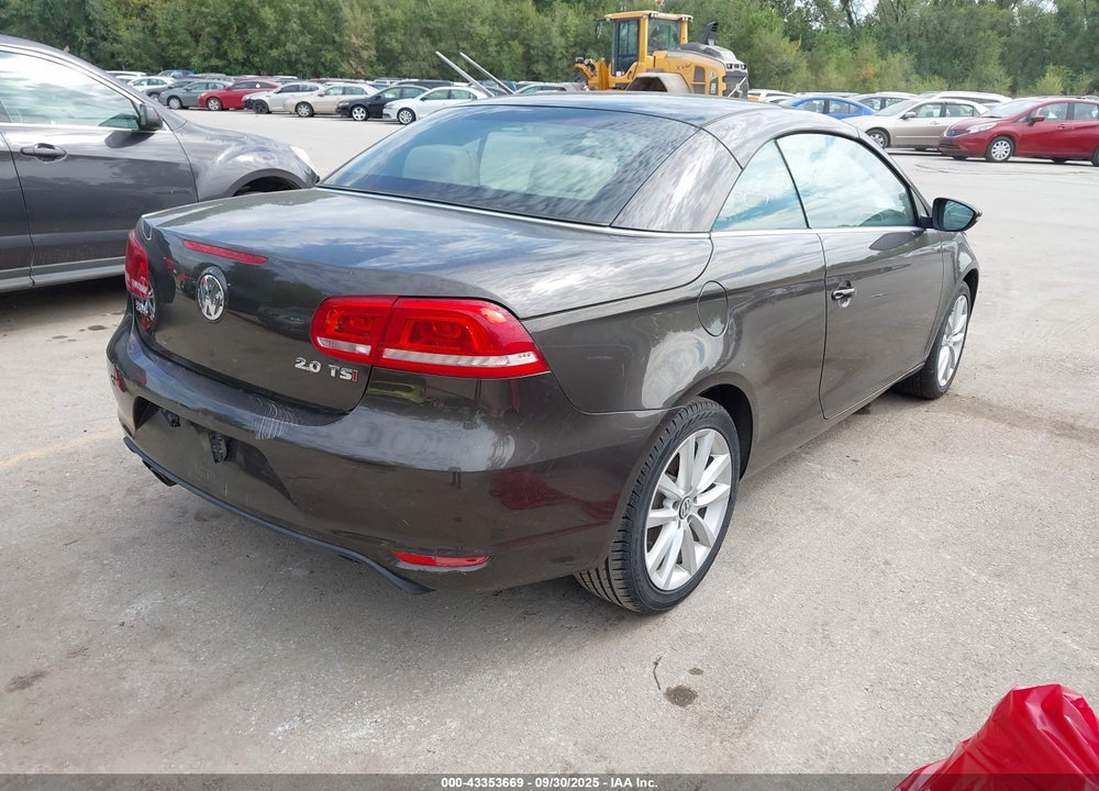 2012 VOLKSWAGEN EOS VIN: WVWBW7AH4CV000403