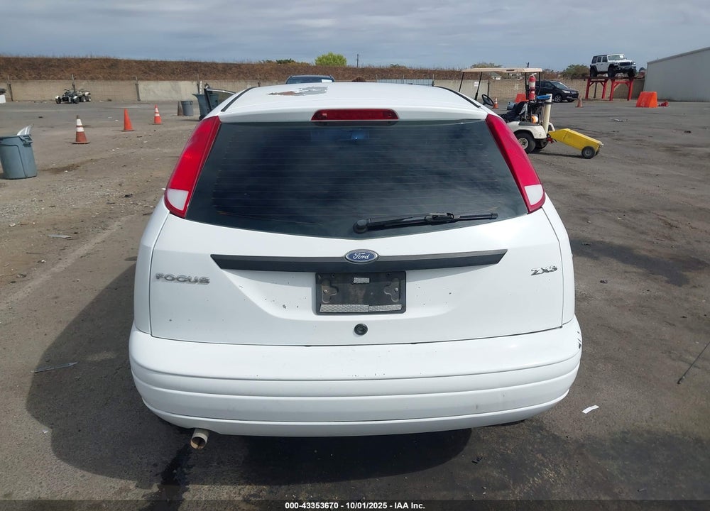 2006 FORD FOCUS ZX3 VIN: 1FAFP31NX6W243912