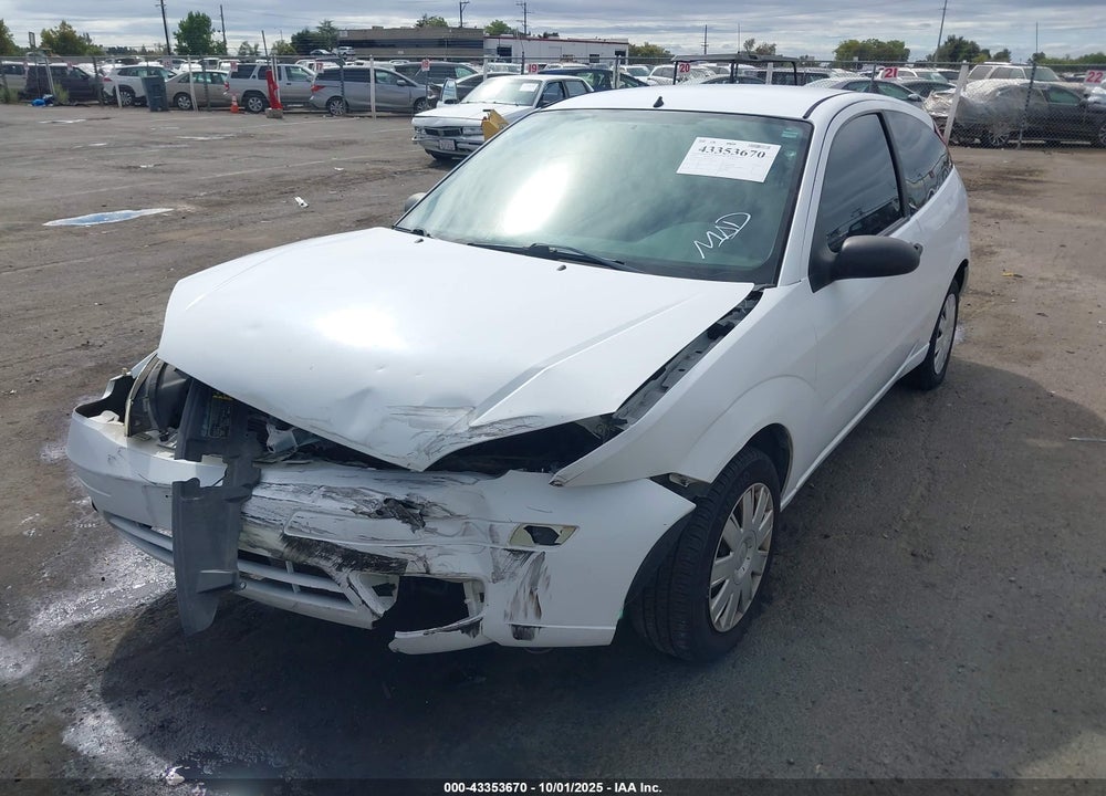 2006 FORD FOCUS ZX3 VIN: 1FAFP31NX6W243912
