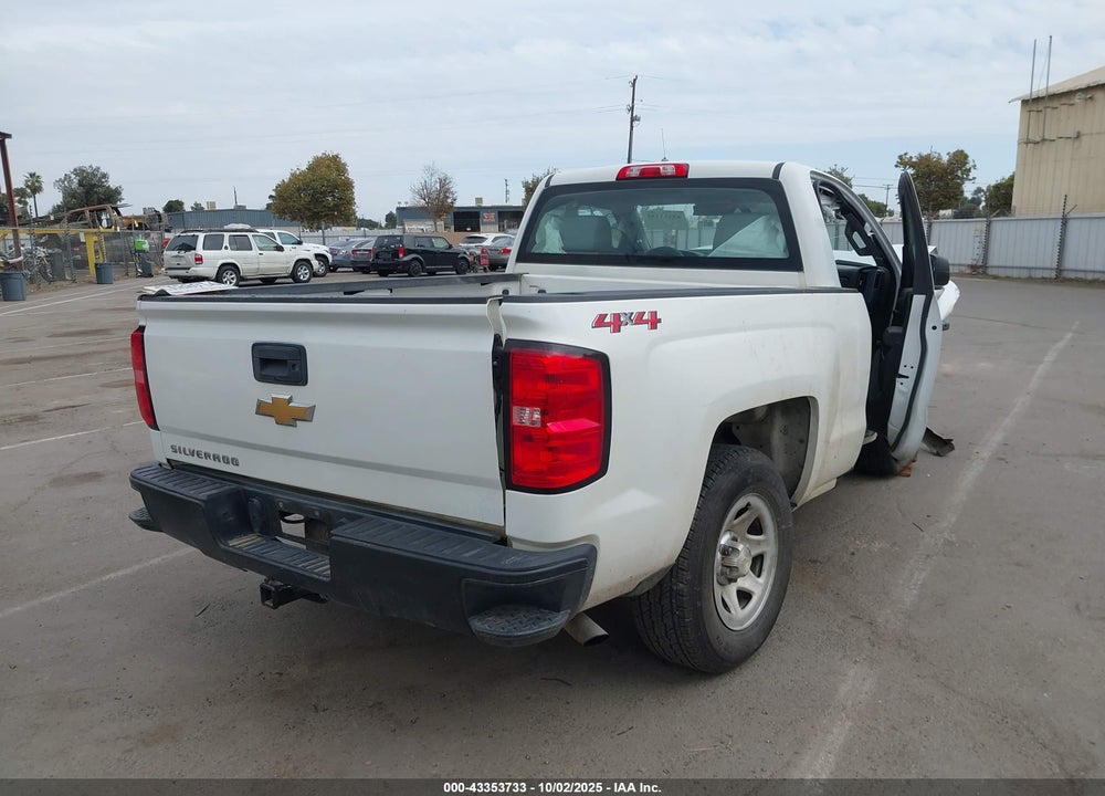 2018 CHEVROLET SILVERADO 1500 VIN: 1GCNKNEH9JZ232315