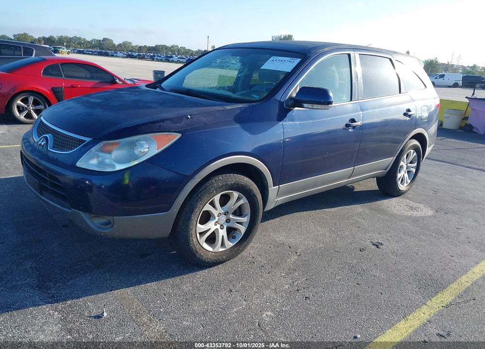 2008 HYUNDAI VERACRUZ VIN: KM8NU13C58U057610