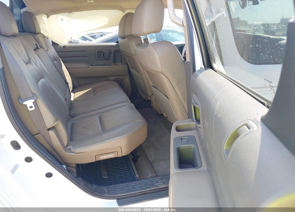 2007 HONDA RIDGELINE RTL VIN: 2HJYK16577H540582