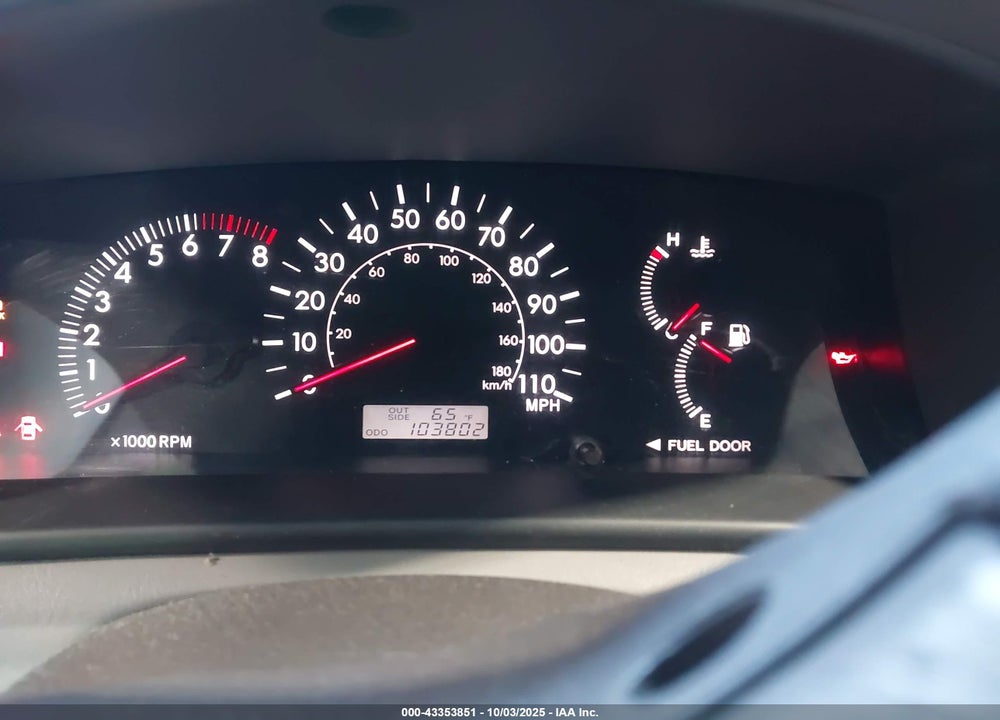 2006 TOYOTA COROLLA VIN: 2T1BR32E26C647541