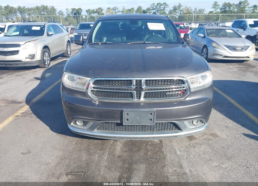 2015 DODGE DURANGO LIMITED VIN: 1C4RDHDG0FC850025