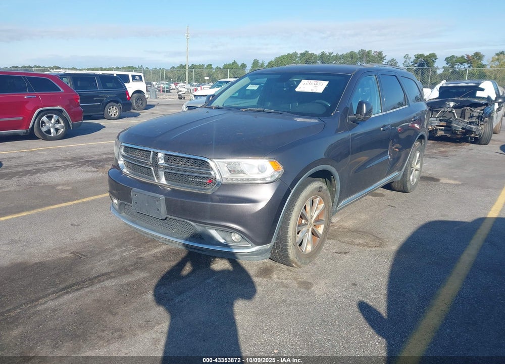 2015 DODGE DURANGO LIMITED VIN: 1C4RDHDG0FC850025