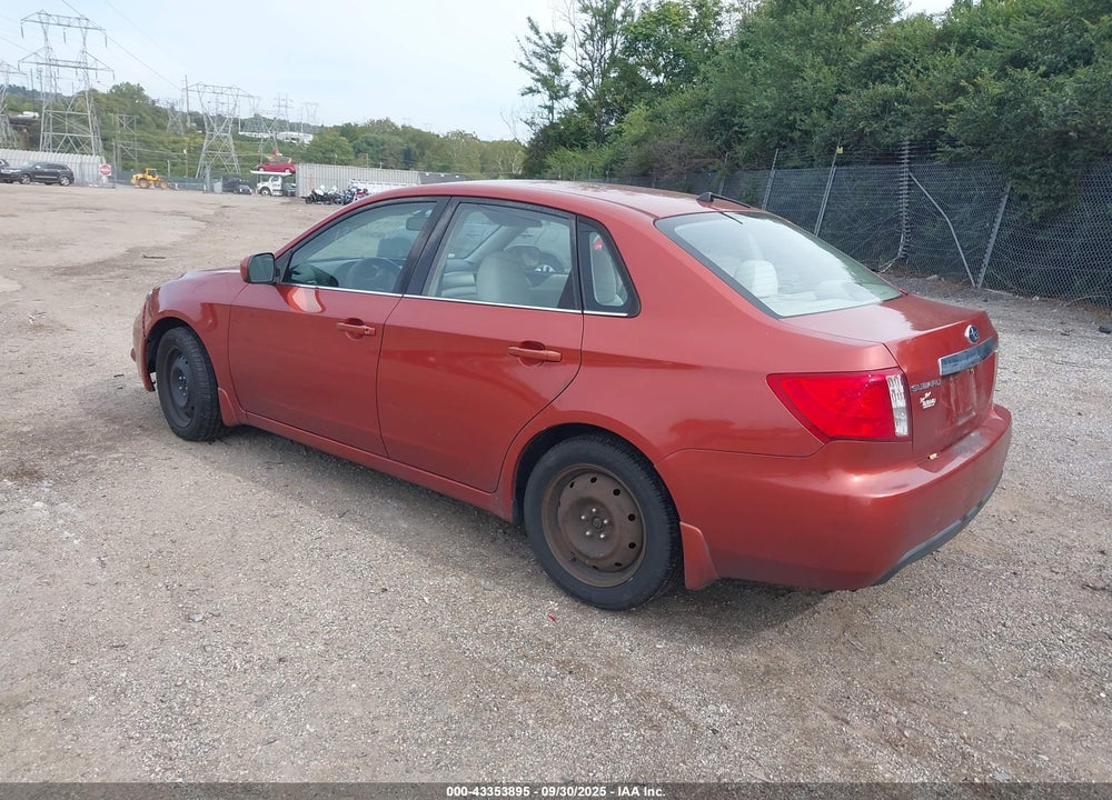 2009 SUBARU IMPREZA VIN: JF1GE61649H505243
