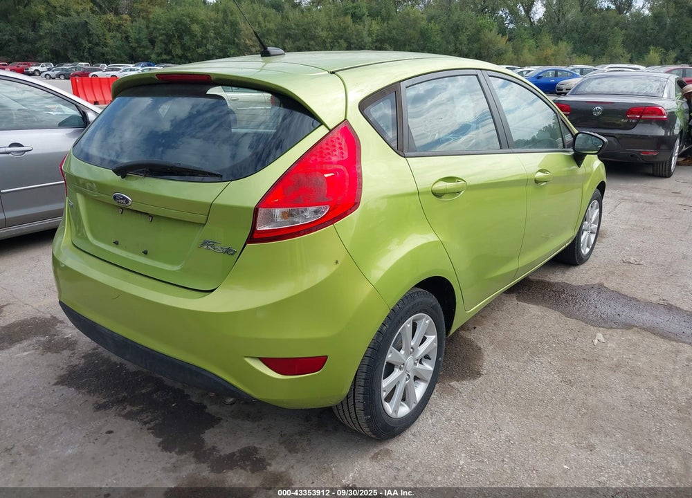 2011 FORD FIESTA VIN: 3FADP4EJ0BM207287
