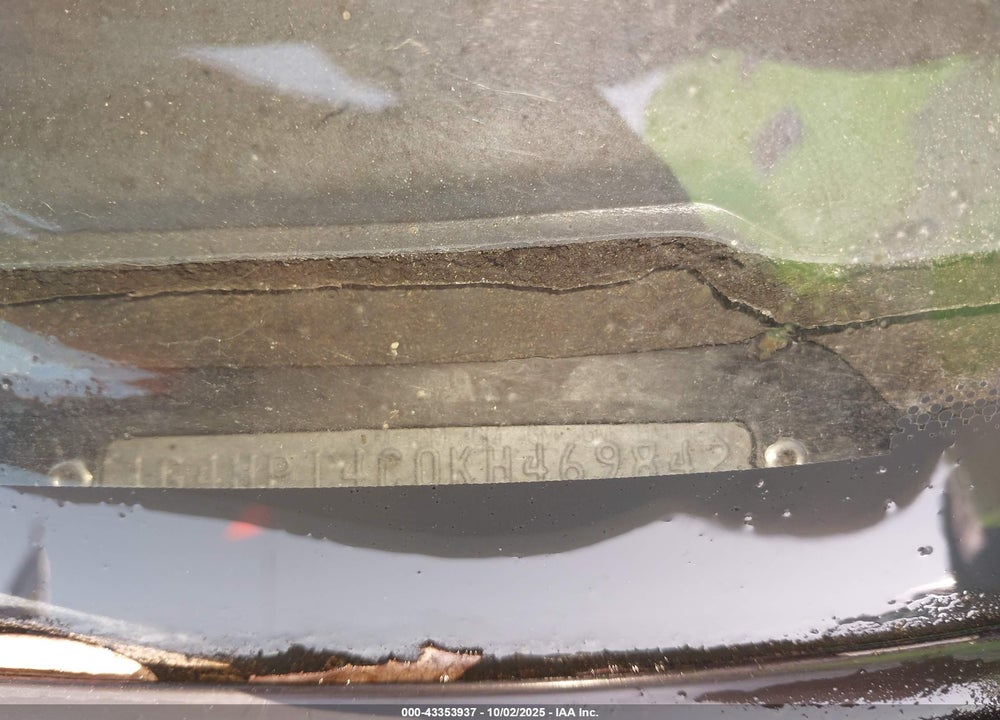 1989 BUICK LESABRE VIN: 1G4HP14C0KH469842
