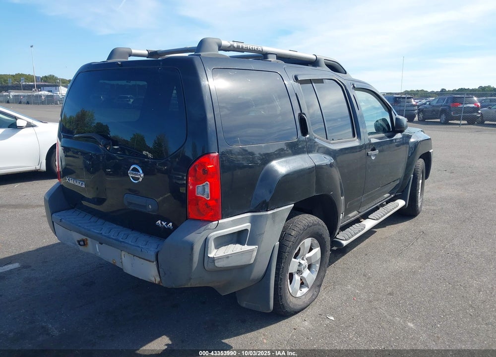 2009 NISSAN XTERRA S VIN: 5N1AN08W59C512746