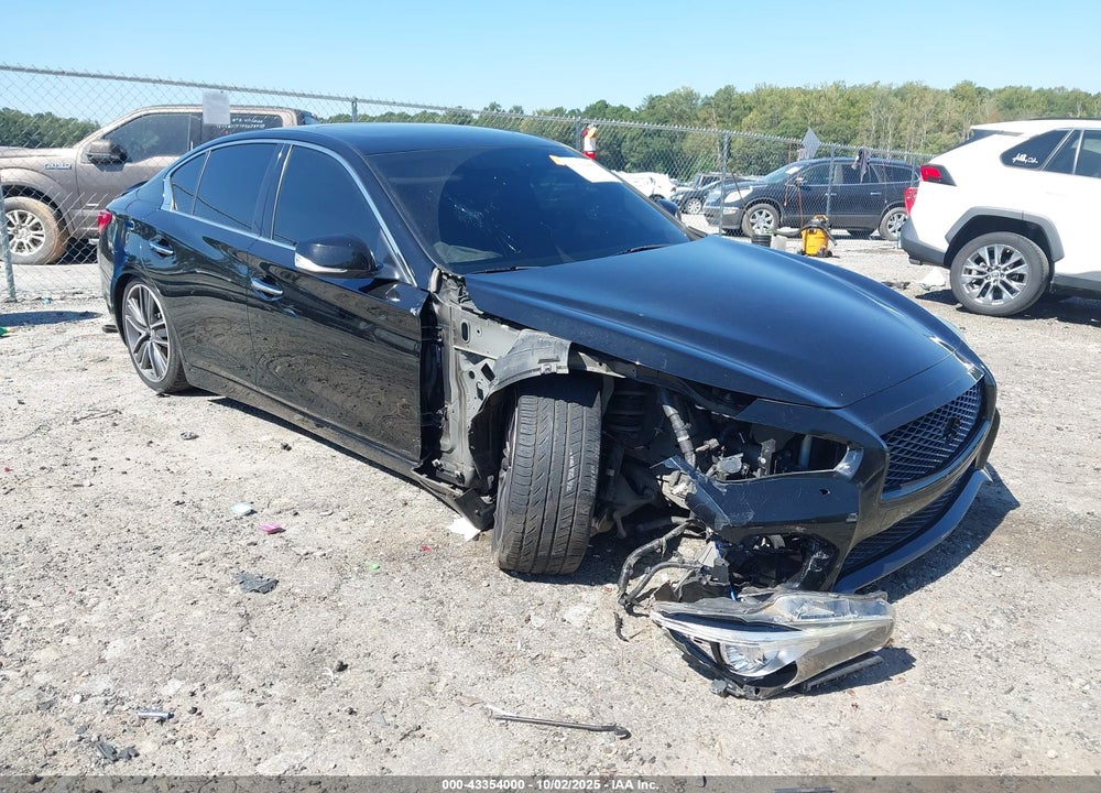 2014 INFINITI Q50 HYBRID SPORT VIN: JN1AV7AP8EM691226