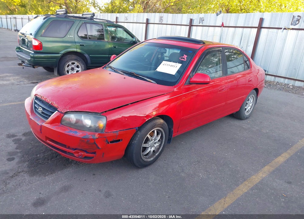 2005 HYUNDAI ELANTRA VIN: KMHDN46D45U021157