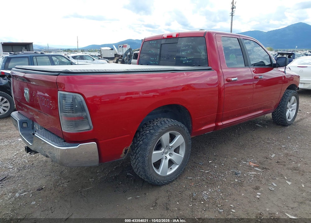 2009 DODGE RAM 1500 SLT/SPORT/TRX VIN: 1D3HV18T19S809217