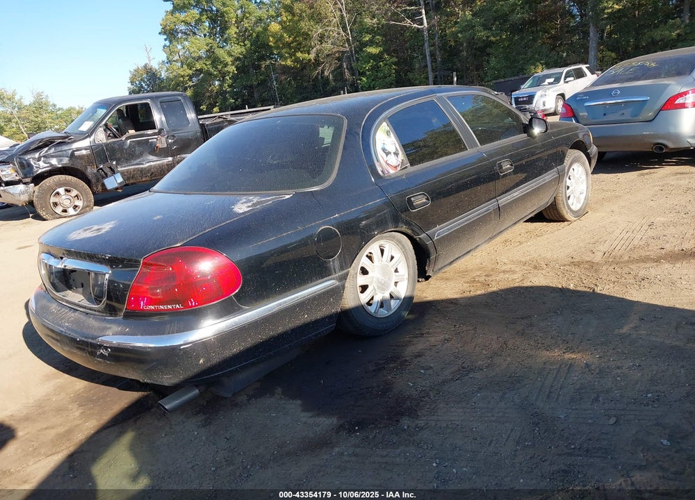 1999 LINCOLN CONTINENTAL VIN: 1LNHM97V7XY609915