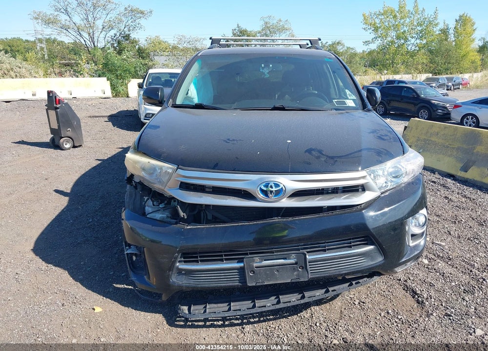 2012 TOYOTA HIGHLANDER HYBRID VIN: JTEBC3EH7C2007855