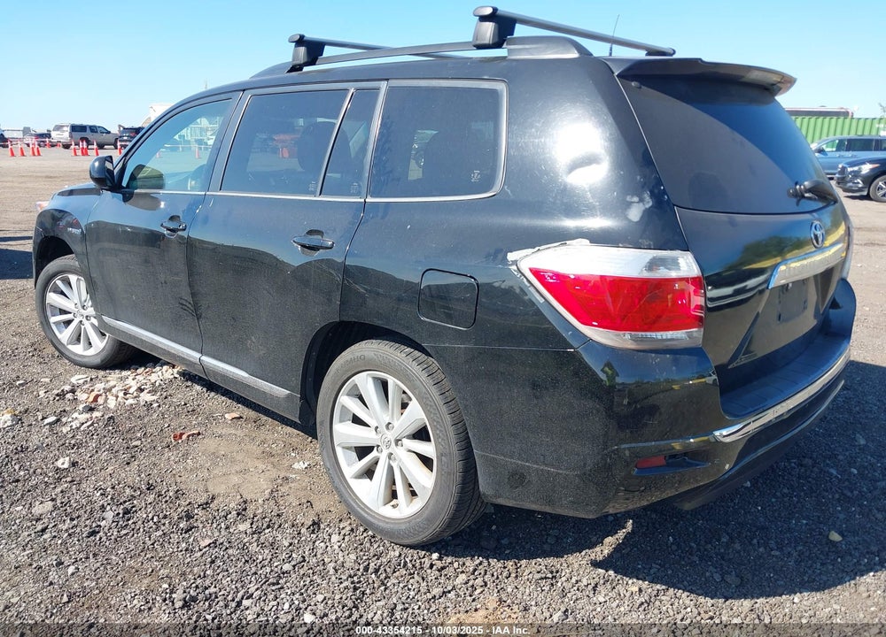 2012 TOYOTA HIGHLANDER HYBRID VIN: JTEBC3EH7C2007855