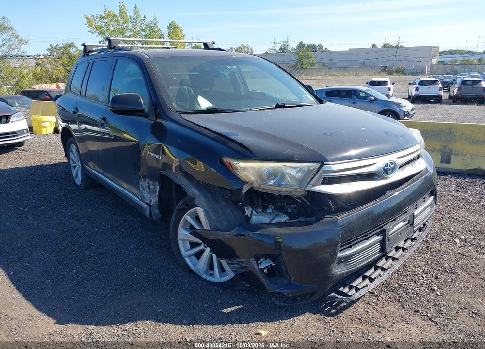 2012 TOYOTA HIGHLANDER HYBRID VIN: JTEBC3EH7C2007855