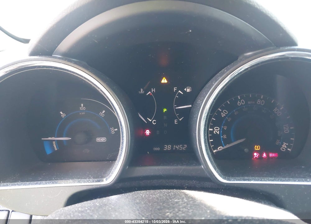 2012 TOYOTA HIGHLANDER HYBRID VIN: JTEBC3EH7C2007855