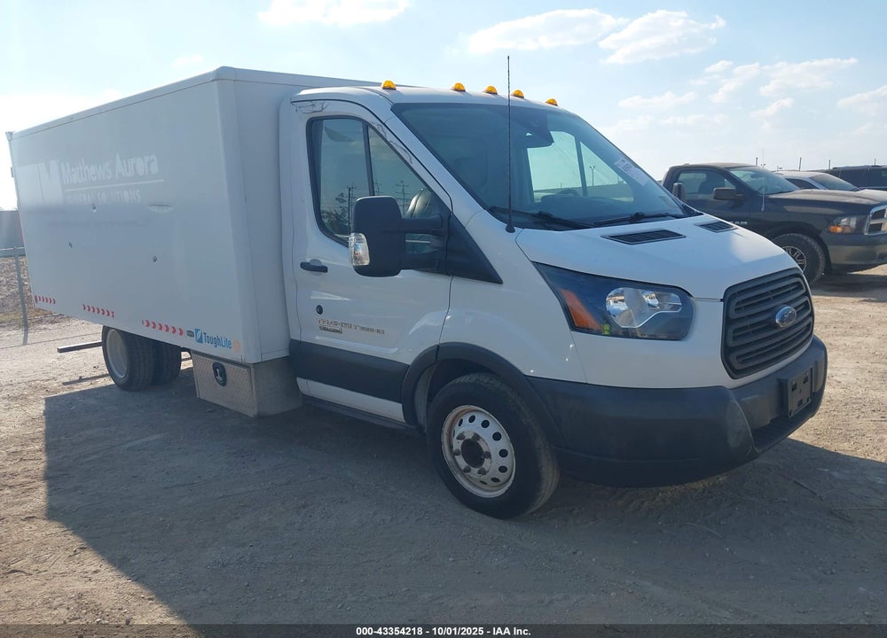2018 FORD TRANSIT-350 CAB VIN: 1FDBF8ZV3JKB34832