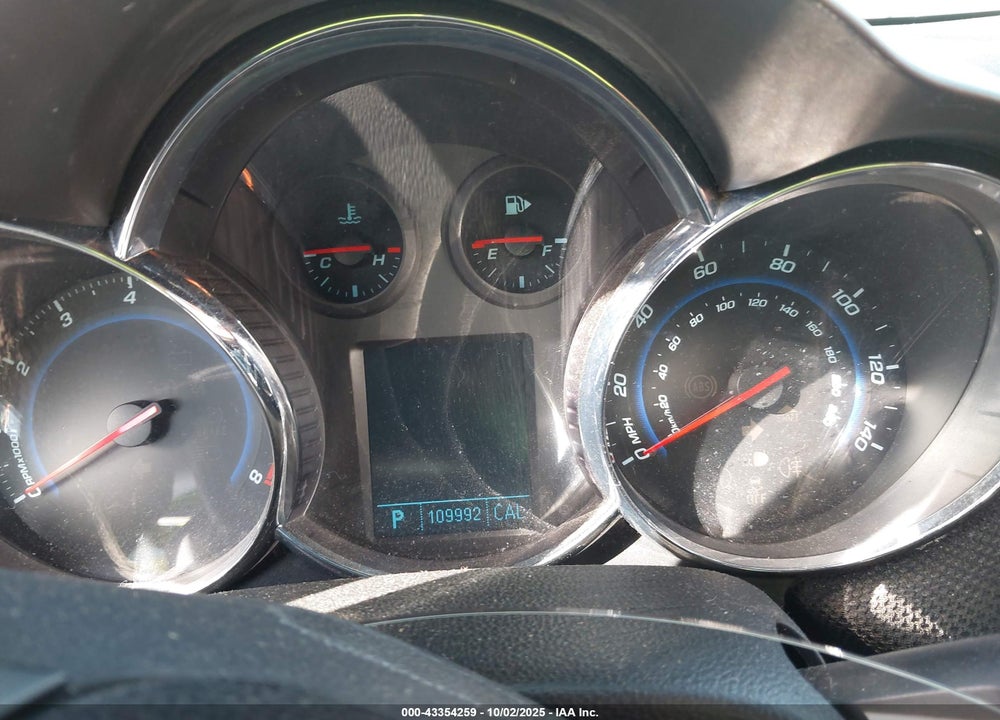 2011 CHEVROLET CRUZE VIN: 1G1PH5S9XB7236951