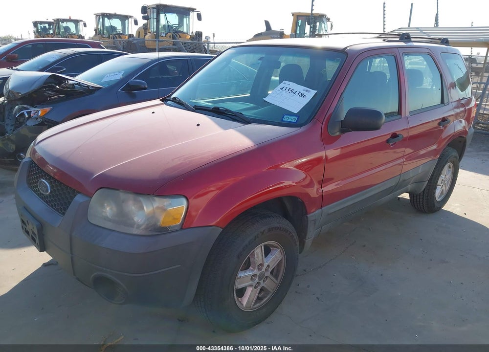 2006 FORD ESCAPE XLS/XLS MANUAL VIN: 1FMYU02Z36KA79210