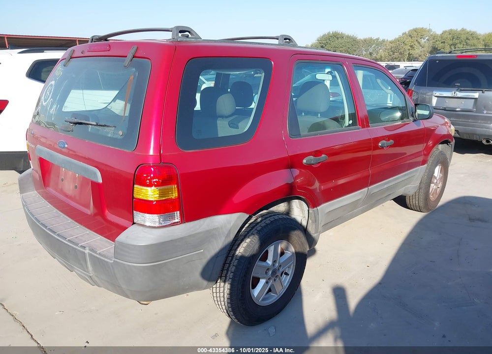 2006 FORD ESCAPE XLS/XLS MANUAL VIN: 1FMYU02Z36KA79210