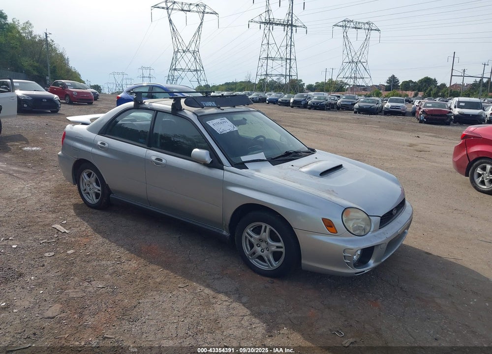 2003 SUBARU IMPREZA WRX VIN: JF1GD29633G510141