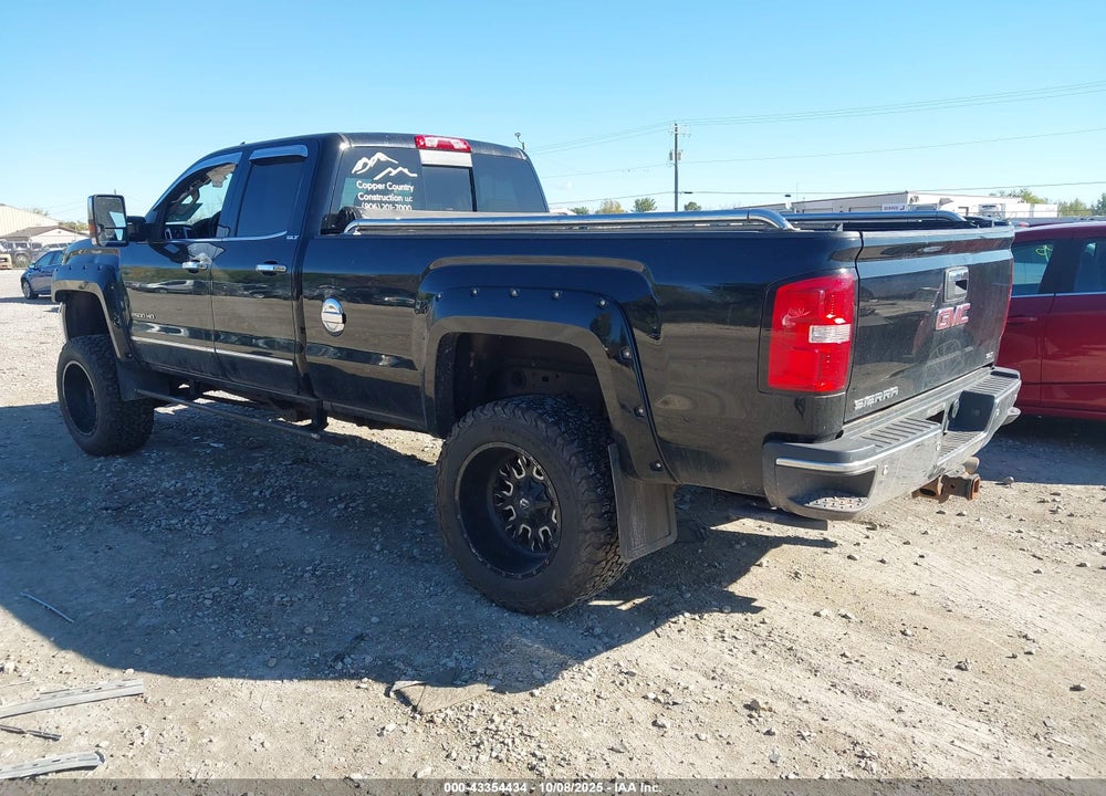 2015 GMC SIERRA 2500HD SLT VIN: 1GT22ZEG8FZ530590