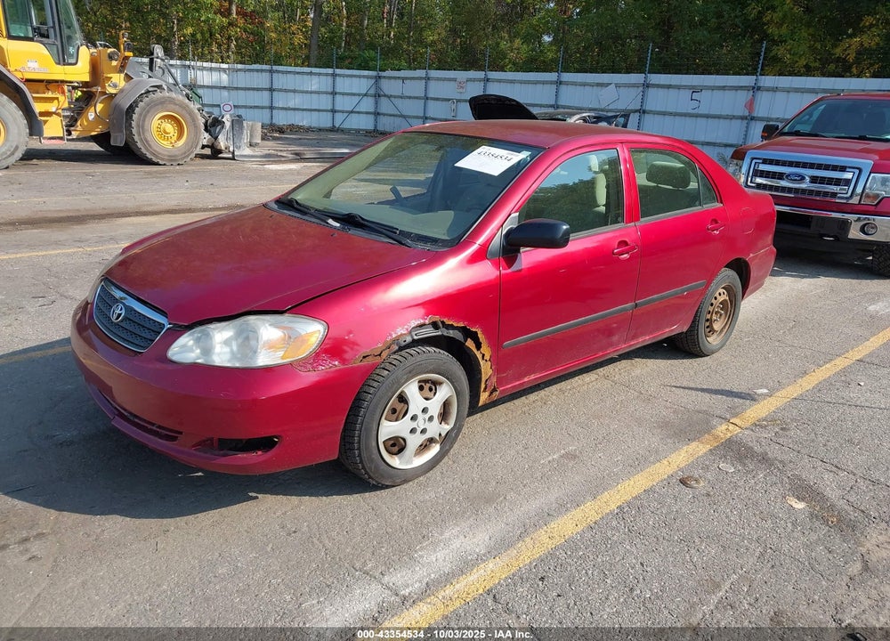 2008 TOYOTA COROLLA VIN: 2T1BR32E08C876710