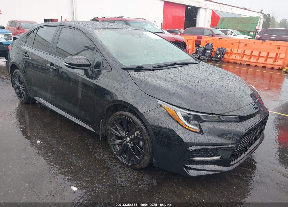 2022 TOYOTA COROLLA SE NIGHTSHADE EDITION VIN: 5YFS4MCE7NP129622