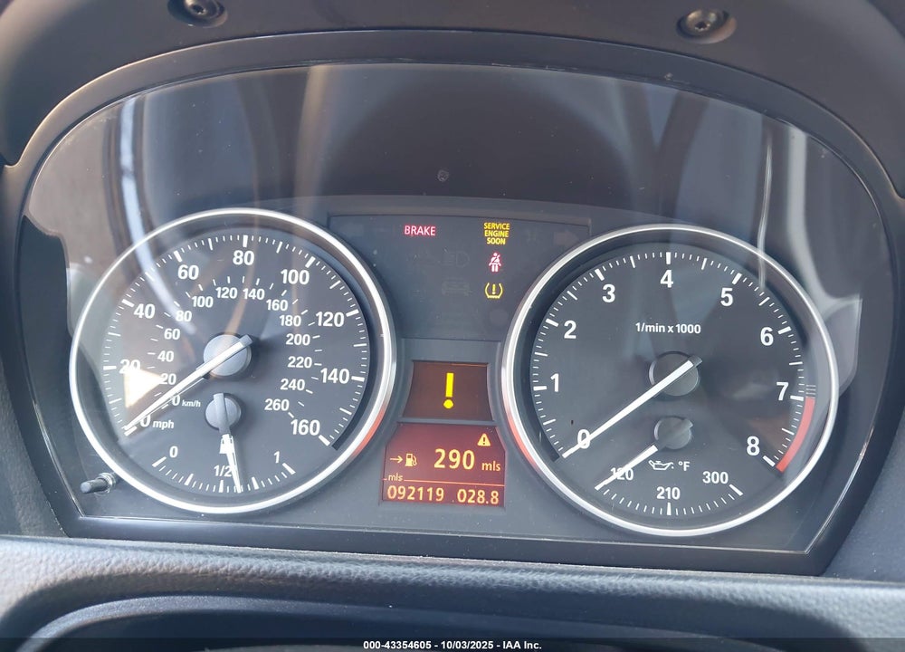 2007 BMW 328I VIN: WBAWB33527PU87861