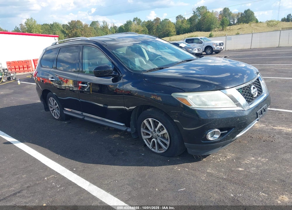 2014 NISSAN PATHFINDER SL VIN: 5N1AR2MN7EC725818