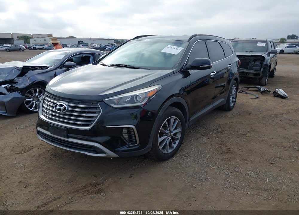 2017 HYUNDAI SANTA FE VIN: KM8SN4HFXHU205027