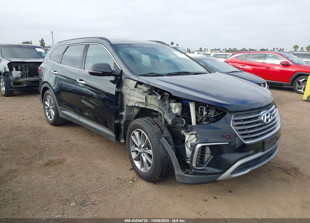 2017 HYUNDAI SANTA FE VIN: KM8SN4HFXHU205027