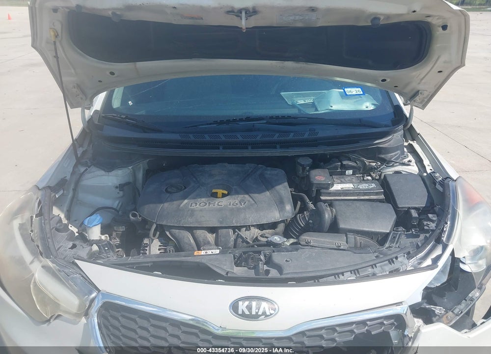 2015 KIA FORTE VIN: KNAFK4A68F5257057