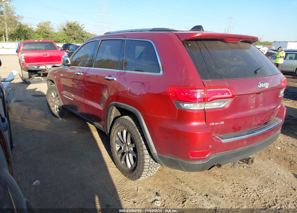 2014 JEEP GRAND CHEROKEE LIMITED VIN: 1C4RJFBG8EC258158